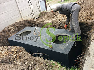 Септик бетонный для дачного домика 4