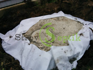 Септик бетонный для дачного домика 10