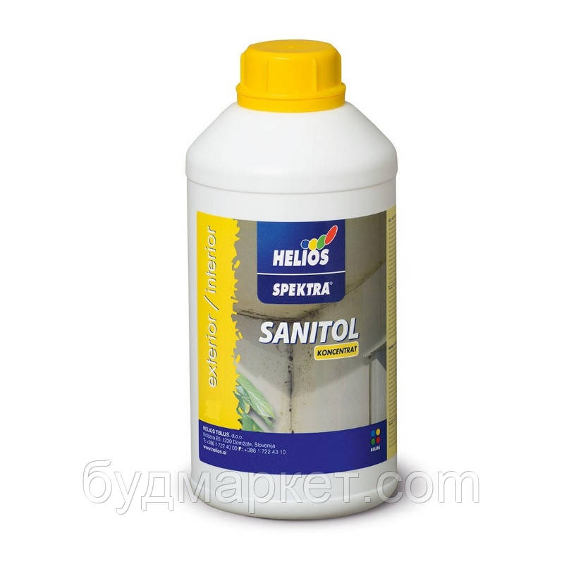 Антисептик - концетрат Helios Sanitol 0,5 л