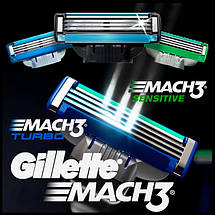 Леза для гоління Gillette Mach 3