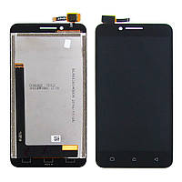 Дисплей для LENOVO A2020 Vibe C з чорним тачскрином