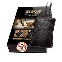 Ароматизатор для авто Areon Leather Collection Gold Star