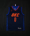 Вишиванка чоловіча майка Nike Westbrook №0 (Уестбрук) Oklahoma City Thunder, фото 7