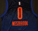Вишиванка чоловіча майка Nike Westbrook №0 (Уестбрук) Oklahoma City Thunder, фото 8
