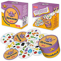 Настільна гра "Дуплет" Artos Games — азартна гра на увагу для всієї родини, 2-6 гравців, 5 варіантів гри