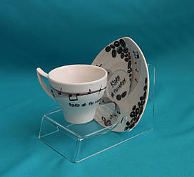 Підставка під тарілку з чашкою