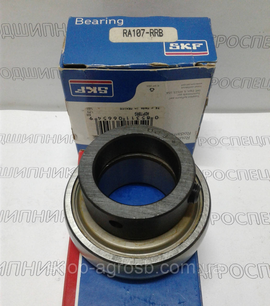 Подшипник SKF RA107RRB YEL207-107F, AEL207-107W3, SA207-23F, RA107NPPB, FH207-23 - фото 1 - id-p870524576