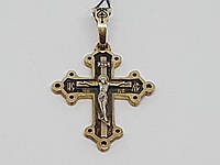 Золотой крестик. Распятие Христа. 11542-ЧЕВРО