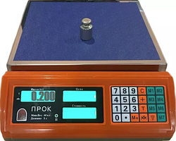 Ваги торговельні ПРОК ВТ-60 (60 кг)