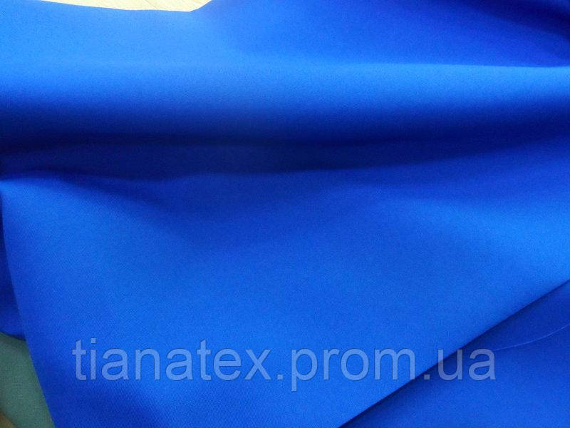 Габардин костюмна тканина блакитний