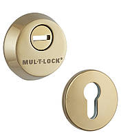 Протектор MUL-T-LOCK SL3 DIN ROUND 14,5 мм 40-89 мм латунь полірована (Ізраїль)