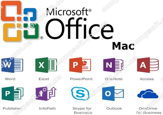Microsoft Office for Mac. Товары и услуги компании "CompSoft-интернет ...