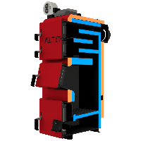 Твердопаливний котел тривалого горіння Альтеп Duo plus 15 кВт