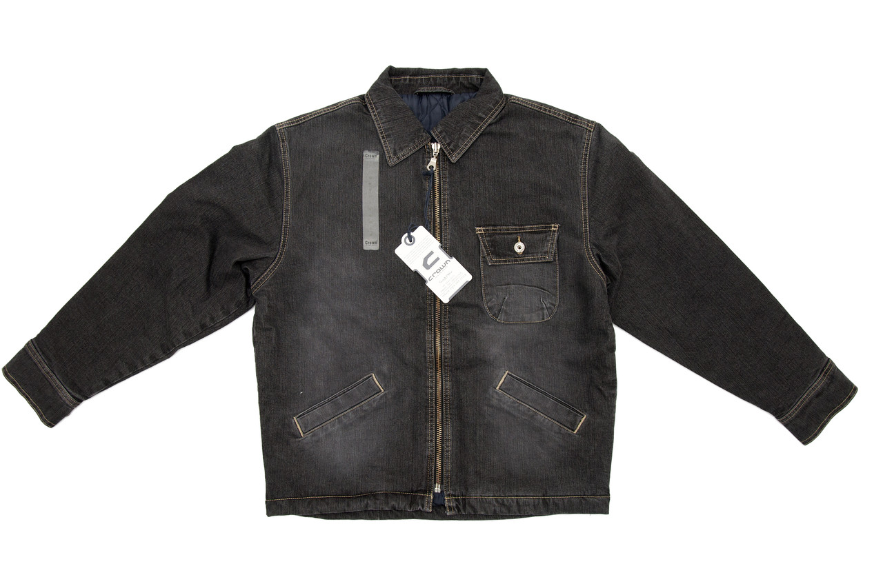 Куртка чоловіча джинсова Crown Jeans модель 450 К (LADY)