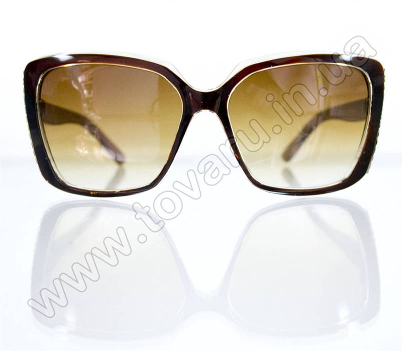 Окуляри жіночі сонцезахисні - Коричневі - 5948, фото 2