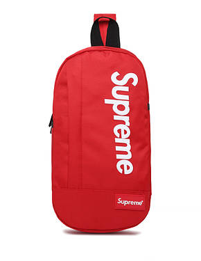 Сумка через плече Мессенджер Кросс-боді Supreme Суприм Червона, фото 1