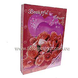 Фотоальбом Весільний "Червоні троянди" в подарунковій коробці 180/10х15 см