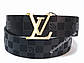 Ремінь чоловічий шкіряний Louis Vuitton, ширина 40 мм, 930710, фото 3