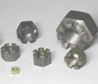 Гайки корончаті М8 ГОСТ 5918-73