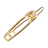 Зажим для волосся Primo Safety Pin - Gold, фото 2