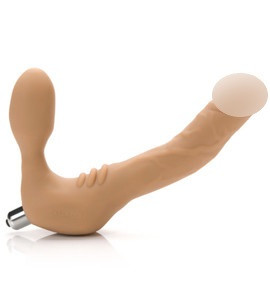 Безремневой страпон Tantus Realdoe Slim Strapless Strap-On