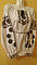 Вишиванка жіноча, біла , домотканная тканина, вишивка чорна, фото 2