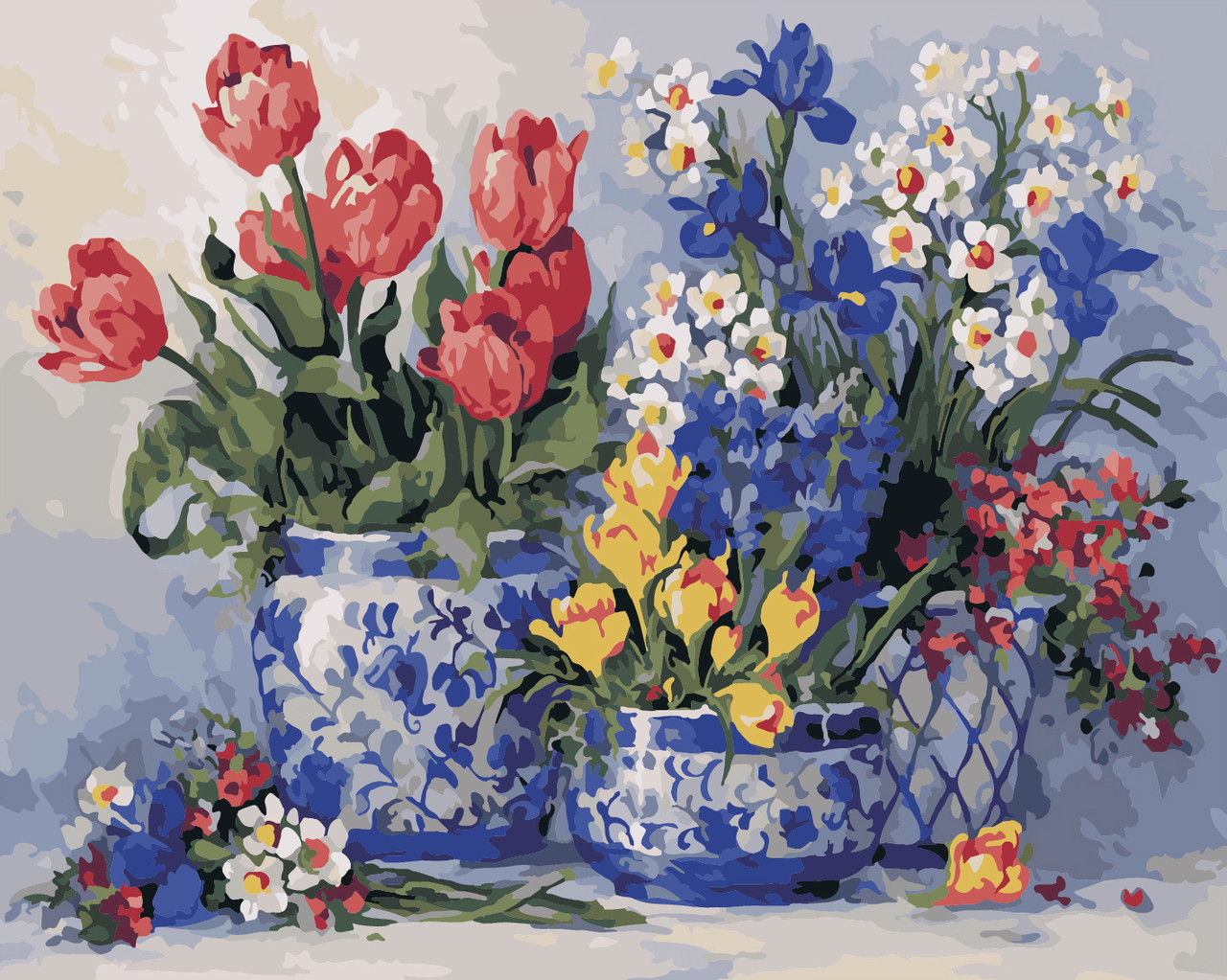 Художній творчий набір, картина за номерами Садові подарунки, 50x40 см, «Art Story» (AS0344)