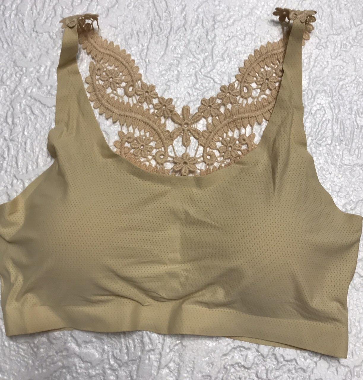 Топ жіночий безшовний із мереживом