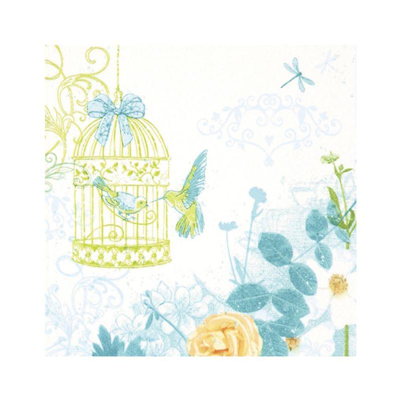 Декупажные салфетки  ti-flair Витнтажная клетка, фото 1