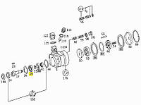 Подшипник ГУРа Mercedes 609D 0019812425 Mercedes-Benz