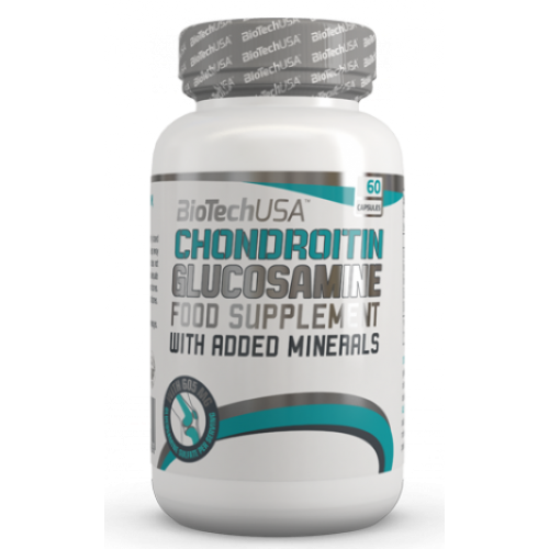 Для суглобів і зв'язок — Chondroitin&Glucosamine — BioTech — 60 капс