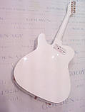 Електрогітара Fender Telecaster Thinline Double Bigsby White China, фото 11