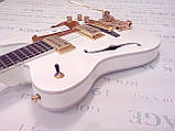 Електрогітара Fender Telecaster Thinline Double Bigsby White China, фото 4