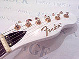 Електрогітара Fender Telecaster Thinline Double Bigsby White China, фото 10