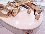 Електрогітара Fender Telecaster Thinline Double Bigsby White China, фото 6