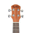 Укулеле концертне (23 дюйми) Aplila (чохол, тюнер, струни, ремінь, наконечники, медіатор, аплікатура), фото 7