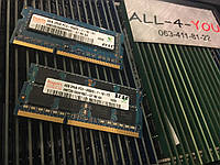 Оперативна пам`ять HYNIX DDR3 4GB SO-DIMM PC3 8500S 1066mHz Intel/AMD