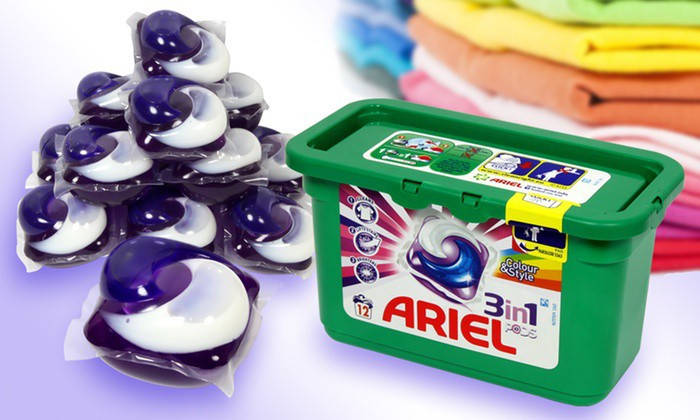 

КАПСУЛЫ ДЛЯ СТИРКИ ЦВЕТНОГО БЕЛЬЯ ARIEL 3-В-1 COLOR, 1 ШТ.