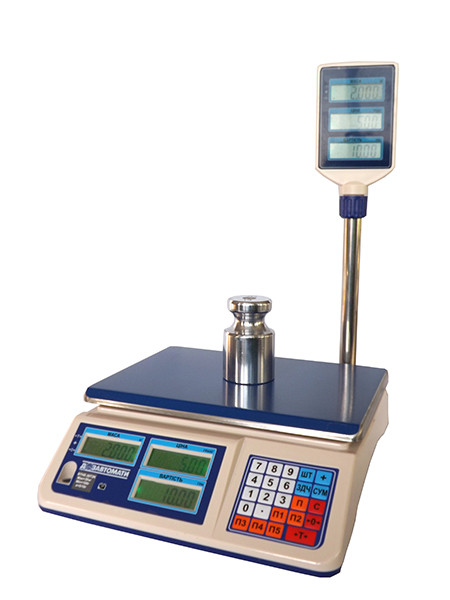 Торгові ваги ВТНЕ-15Т2К-1, фото 1