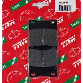 Мотоколодки TRW LUCAS MCB531 SUZUKI GSX-R/SUZUKI GSX/SUZUKI GSF/KAWASAKI ZX/ ZXR/ZZR аналог FDB 338, фото 1
