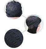 Перука яскрава каре термо з затемненими коренями та кінцями червона (LCI3020), фото 8