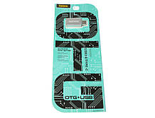 Переходник Remax RA-OTG1 USB 3.0 to Type-C Silver