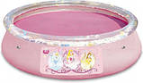 Басейн з надувним бортом BestWay 91052 Fast Set, серія Disney Princess, 244 х 66 див. київ, фото 4
