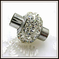 Магнітний замок Шамбала білий (діам. 5 мм)