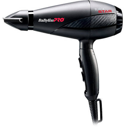 Фен для волосся BaByliss PRO BAB6200E Black Star