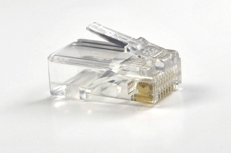 Коннектор RJ45 фасовка 1000 штук супер качество - фото 1 - id-p39213937