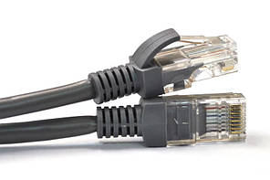 Патч-корд литий Logicpower UTP, RJ45, кат. 5Е, 1метр