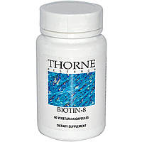 Біотин, Thorne Research, 60 капсул