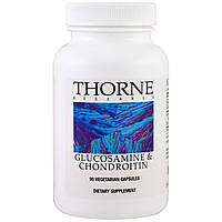 Глюкозамін хондроїтин, Thorne Research, 90 капсул