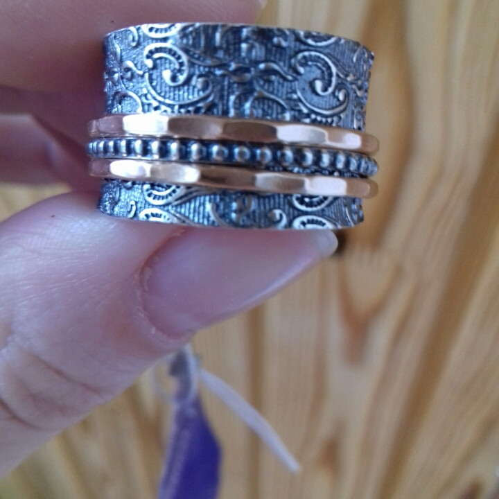 Срібне кільце Сатин, фото 1